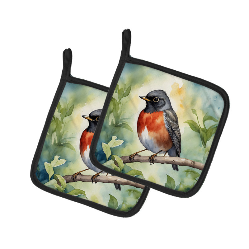 Paire de poignées Wisconsin American Robin