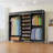 VIPEK S3C Heavy Duty Covered Garment Rack, Adjustable Freestanding Closet with Black Polyester Cover, 1060lb Capacity,Black Rack & Black Cover-983634281