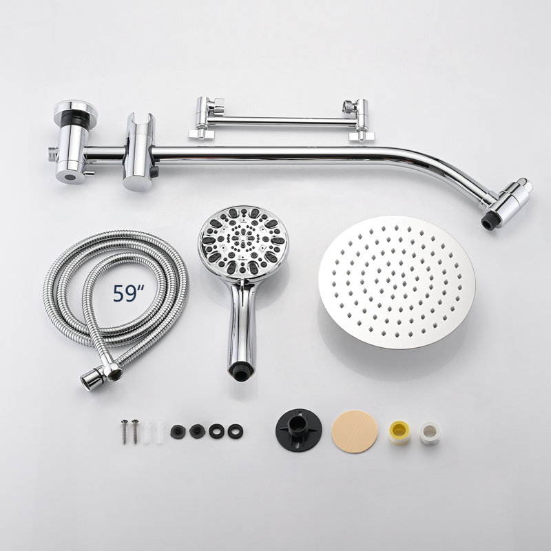 Système de douche complet, Chrome