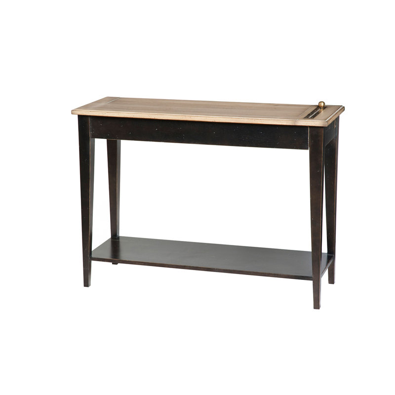 Horloger 43.3'' W Solid Wood Console Table