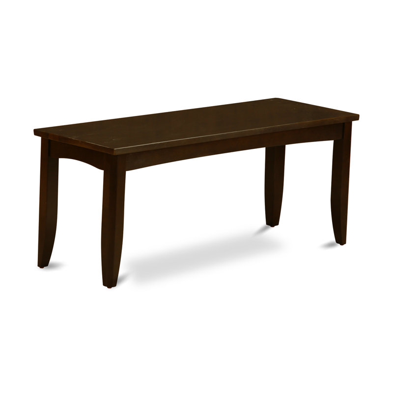 Banc de table de salle à manger avec siège en bois Parfait, cappuccino