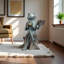 Frog Iron Garden Statue