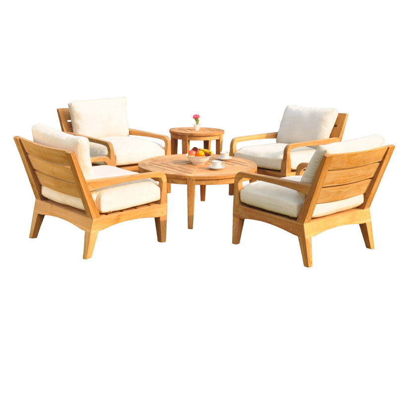 Noida Outdoor 5 - Piece Conversation Set