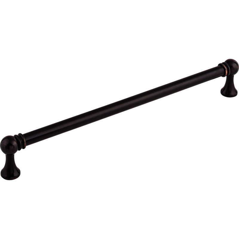 Kara Bar pull, Tuscan Bronze, 8 13/16"