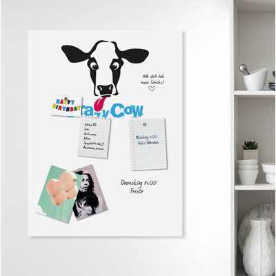 Magnetic Glass Photo Memo Board