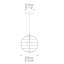 Sphere 1 -Light Single Globe Pendant-26617686-26617687