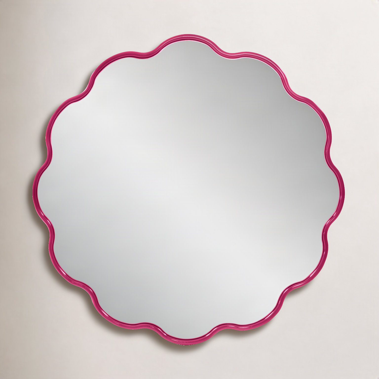 Anderson Mirror, Hot Pink