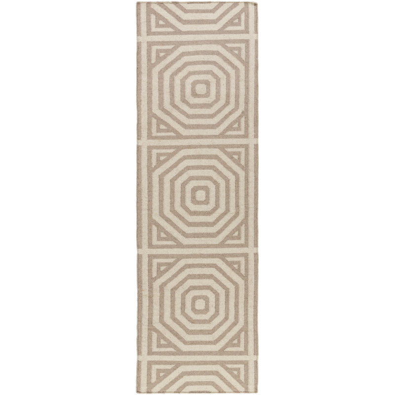 Geometric Indoor Rug, Runner 2'6" x 8'