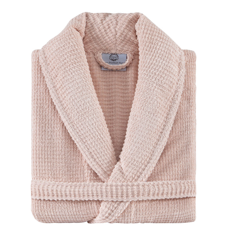 Peignoir 100% coton éponge, Rose, S