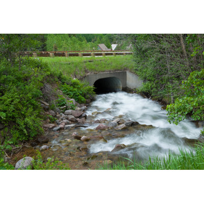 Road with Water Flowing by Adventure_Photo