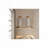 22x30 Inch Metal Framed Rectangular Bathrrom Mirror for Wall-1243876726-1243876727
