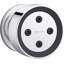 Statement Round Adjustable 1.75 Gpm Body Spray-75893599