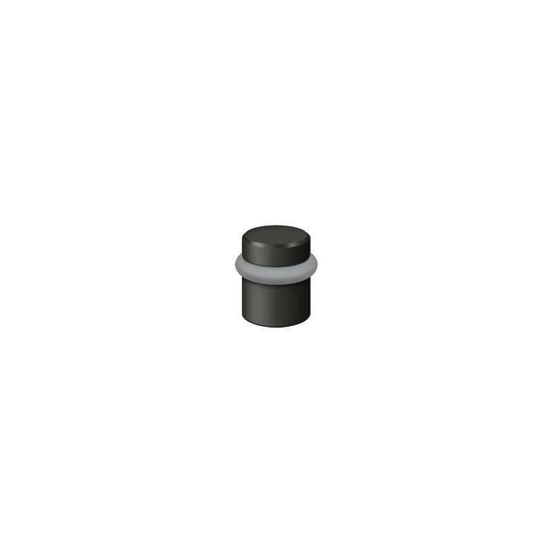 Deltana UFB4505U10B Round Universal Floor Bumper 1-1/2", Solid Brass in Oil-rubbed Bronze, 38" H x 29" W x 29" D