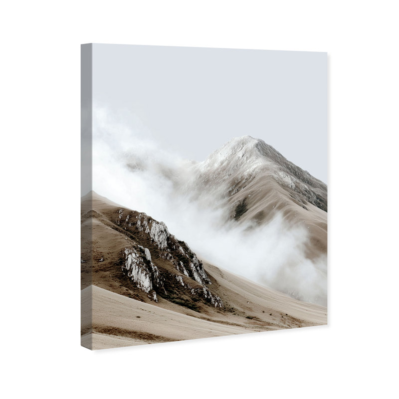 Foggy Peak Print by Oliver Gal, 36" H x 30" W, Gallery Wrapped