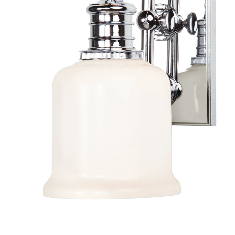 Keswick 1 - Light Armed Sconce, Polished Chrome