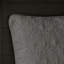 Couvre-lit réversible très grand gris foncé très grand - avec un motif intrigant de bourre en coton prélavé pour un repos parfait