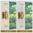 2 - Light Dimmable Bathroom Vanity Light , Clear Ribbed Glass Sconce