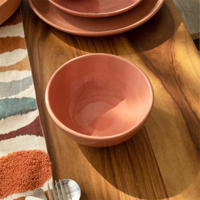 Bol à soupe en céramique Rustic Reef - Plat élégant et durable pour des repas confortables et un usage quotidien