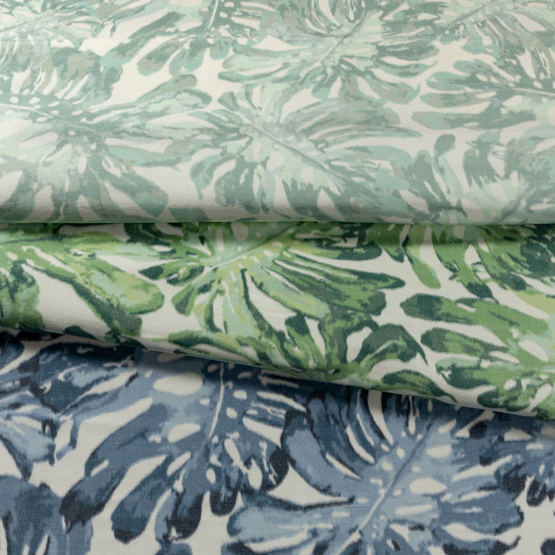 Mindoro Calapan Print Fabric, Blue