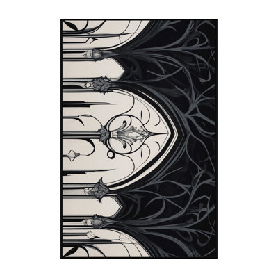 Midnight Wreath Rug