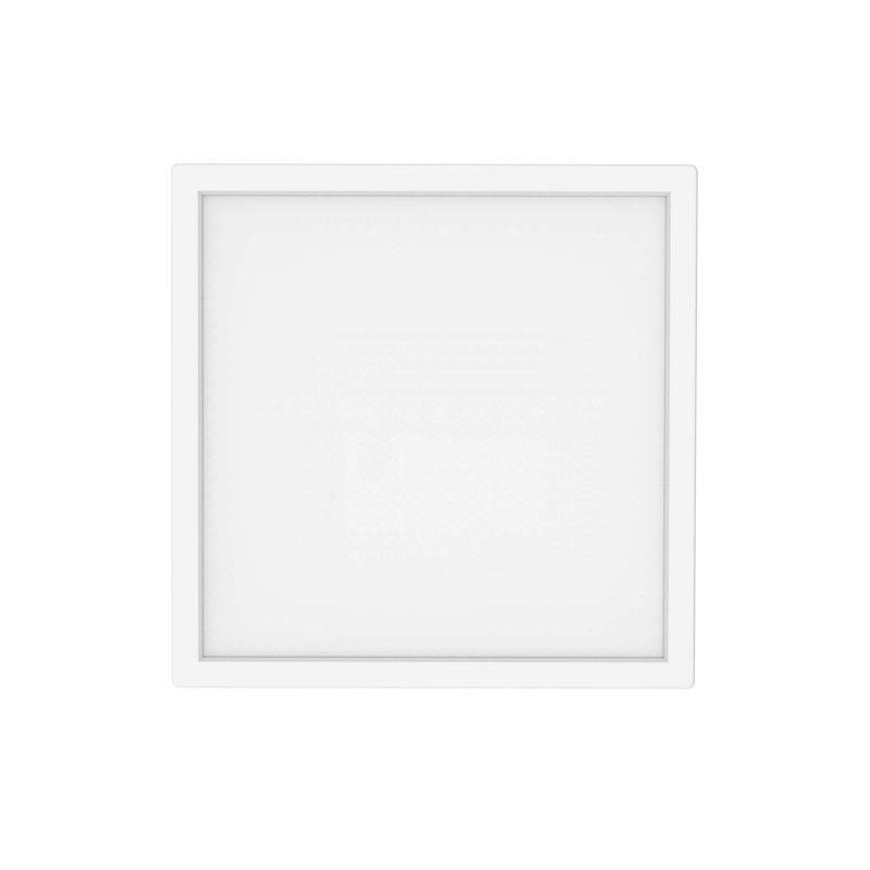 Plafonnier carré à DEL avec couleur blanche réglable KODA Pro Series (paquet de 2), H 0,70 po x l 9 po x P 9 po