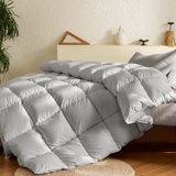 All Season Down Comforter Duvet Insert with 100% Cotton