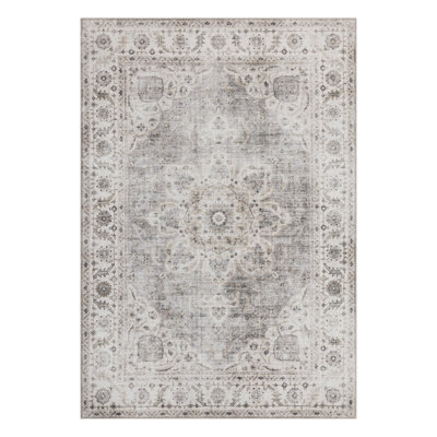 Lefkothea Joy Vintage Machine Washable Area Rug