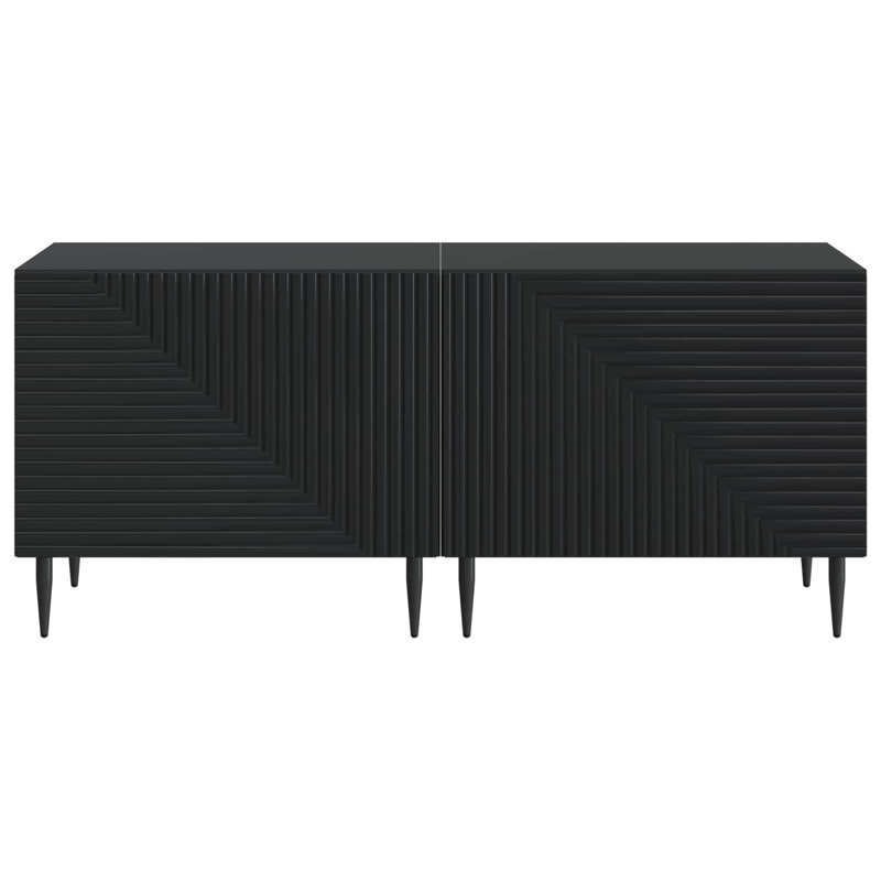 Unfinished with Fireplace Included, Black