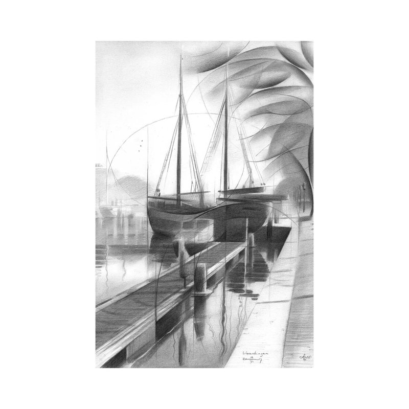Vlaardingen by Corné Akkers - Wrapped Canvas Print, 66.04 cm H x 45.72 cm W