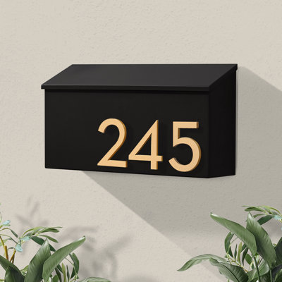 The OG Wall Mounted Steel Mailbox