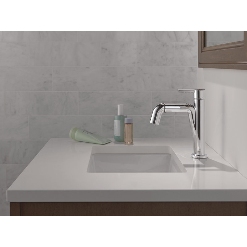 Robinet de salle de bain avec douchette Nicoli, Chrome