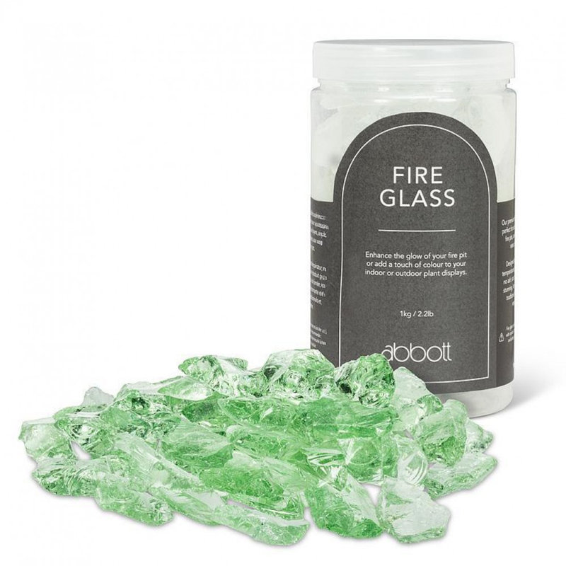 Remplissage de vase en verre de mer, Vert