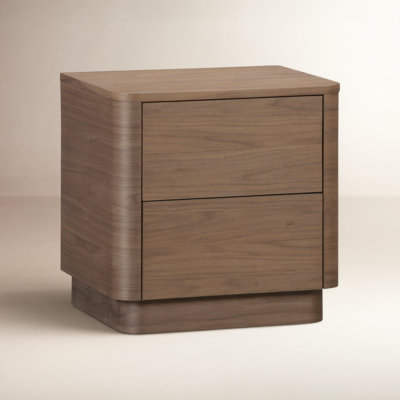 Mille 2-Drawer Nightstand