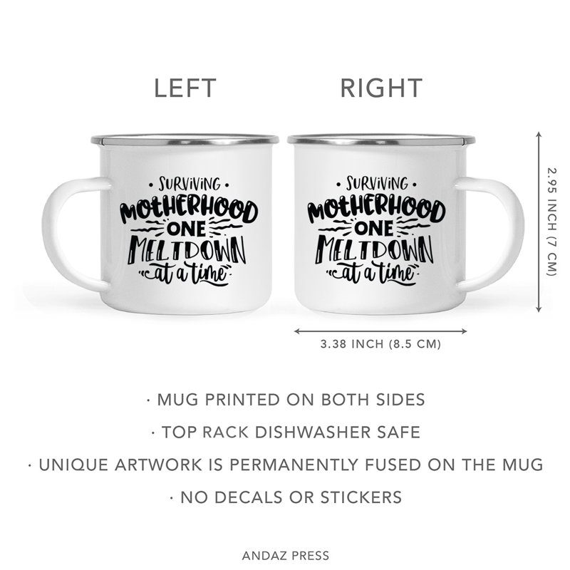 Tasse de camping «Funny Mom», Maternité