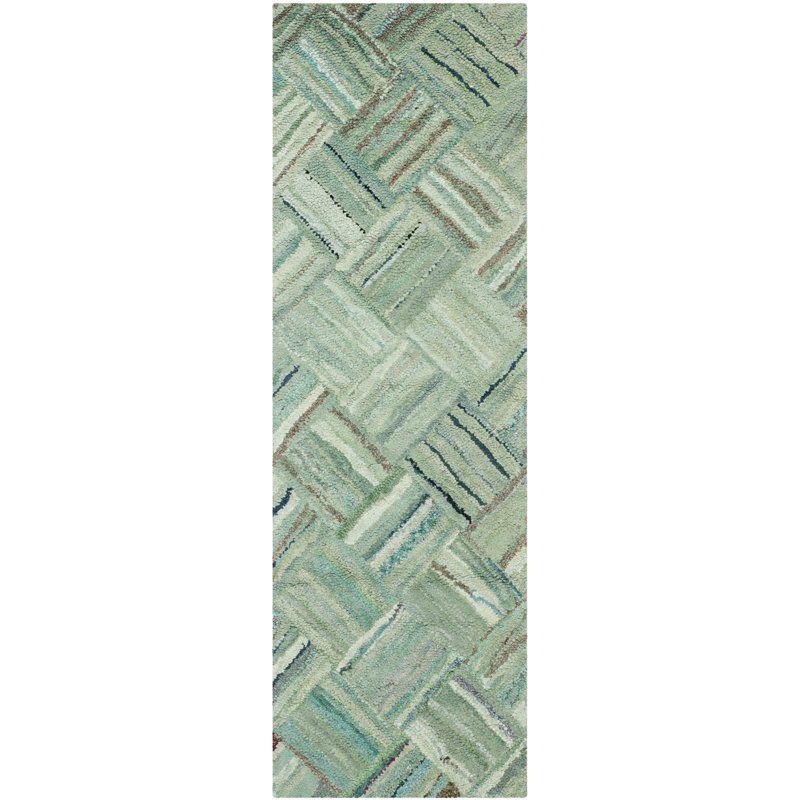 Tapis performance touffeté à la main Millia, Tapis de couloir 2 pi 3 po x 9 pi