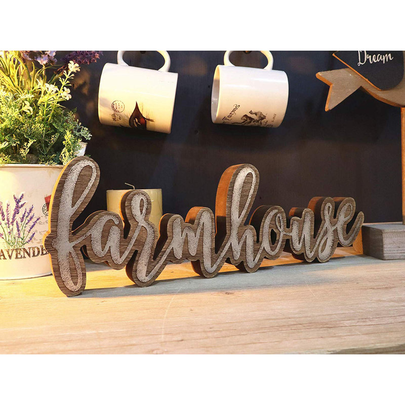 Bloc de lettres 3d pi "campagne" boyokin