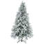 Arbre de Noël pré-éclairé enneigé-2117816668