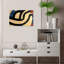«Abstract Klimt Version of Gold Glam», reproduction d'art sur toile-299854075