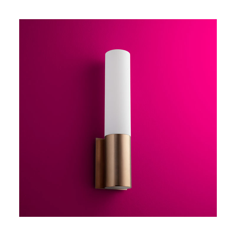 Goolsby Flush Mounted Sconce, Satin Copper