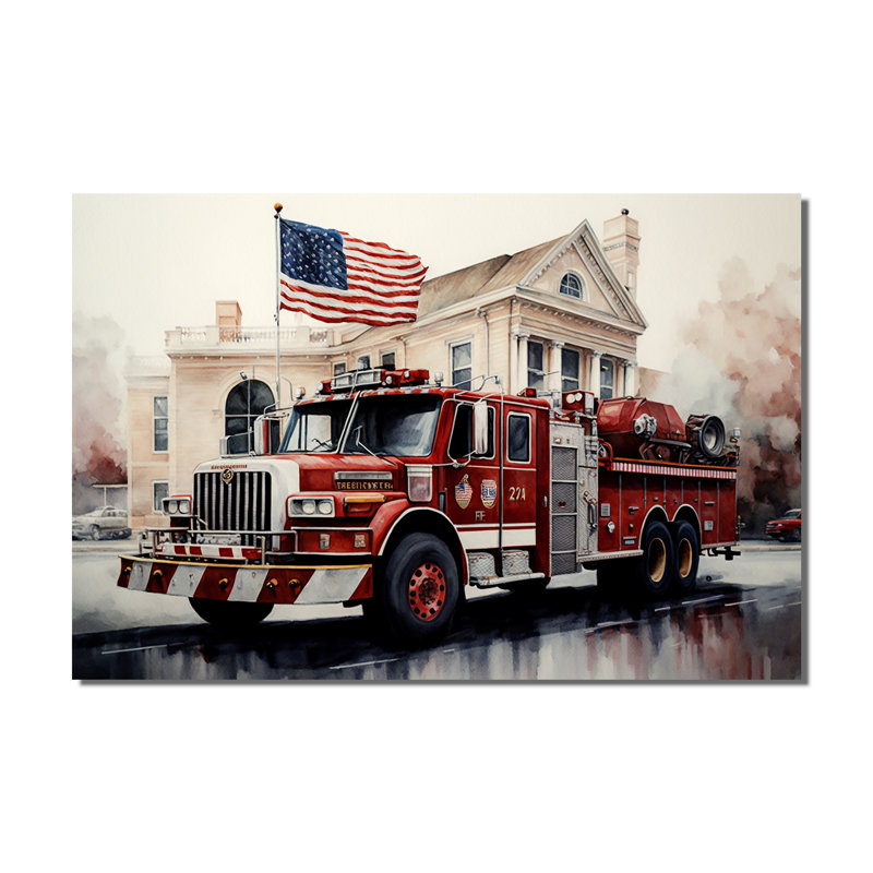 Fiery Pursuit I - Camion de pompiers