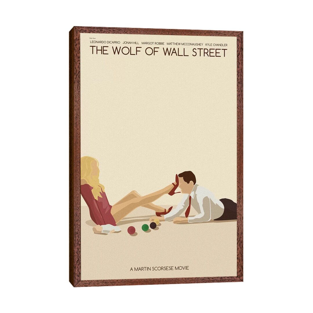 Leinwandbild Wolf of Wall Street von Claudia Varosio