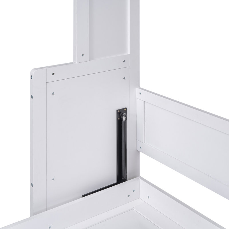 Grand lit escamotable Tessio, Blanc