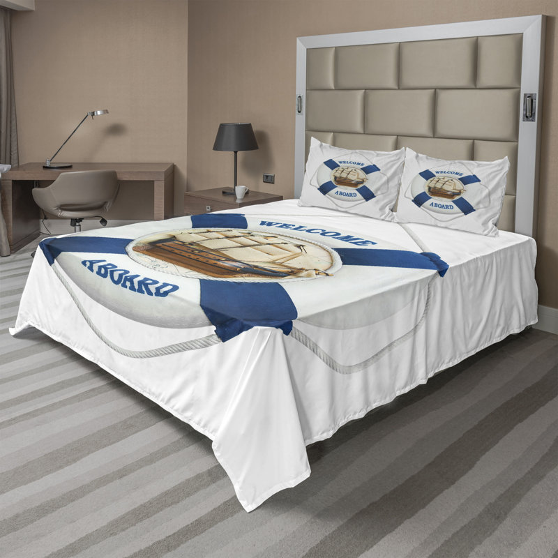Microfiber Sheet Set, King Sheet Set with Fitted Sheet and 2 Pillowcases