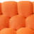 Bubble Modular Sofa Single Seat Orange