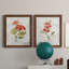 Lin, géranium, ensemble de reproductions d'art sur toile-52960892-52960891