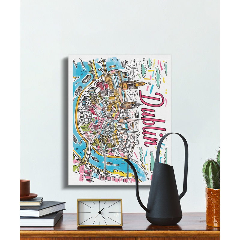 Dipasquale 1 Piece Wrapped Canvas Wall Art Set, 8x10