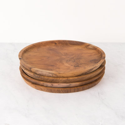 Ensemble de 4 assiettes Shumaker
