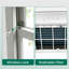Inverseur de fenêtre en U 12 000 Btu, climatiseur silencieux 32Db, contrôle intelligent-126428062