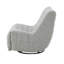 Fauteuil inclinable oscillant en chenille Talmon Oyster-1928782015