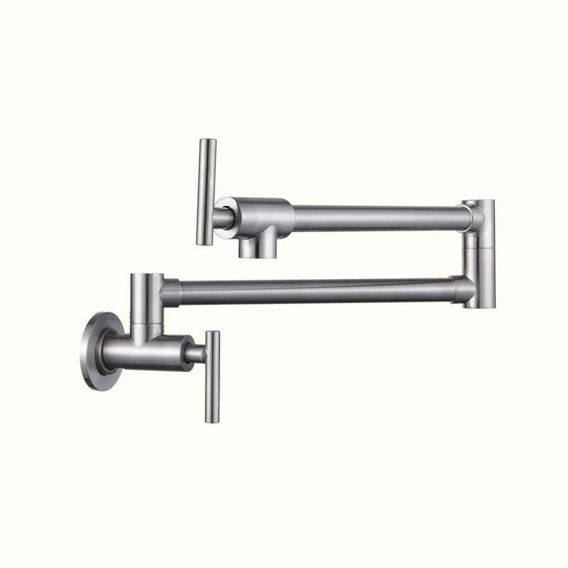Robinet de cuisine HOOSENG Touch, Nickel brossé